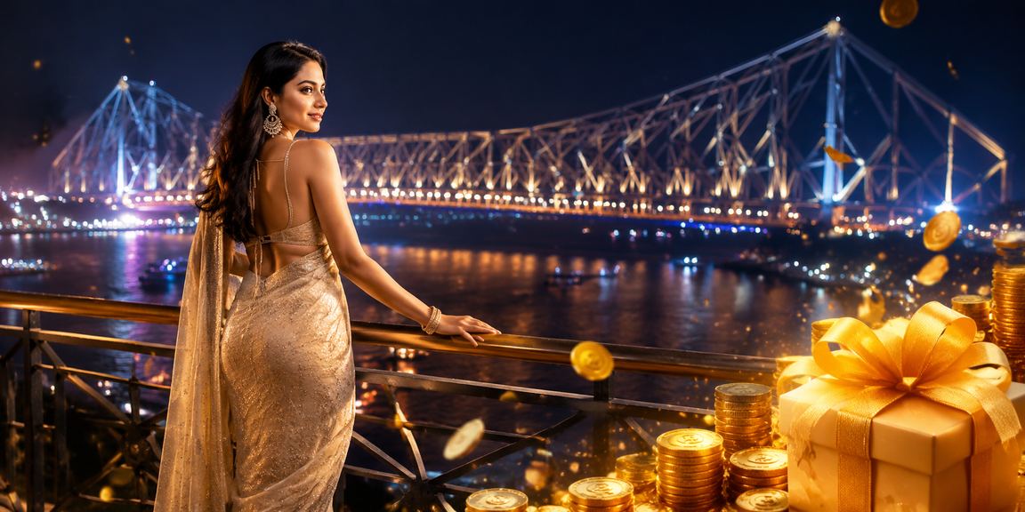 Sports betting scene near Howrah Bridge Kolkata